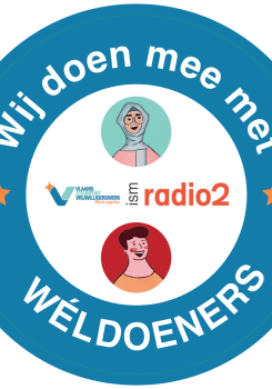 Weldoeners - Raamsticker per 5